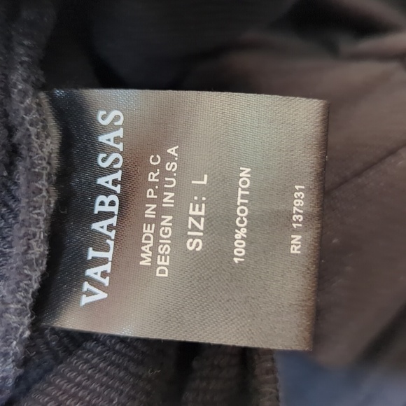 Valabasas Blek le Rat ORANGE MULTI FRENCH TERRY STACKED FLARE JEAN small - Picture 9 of 10